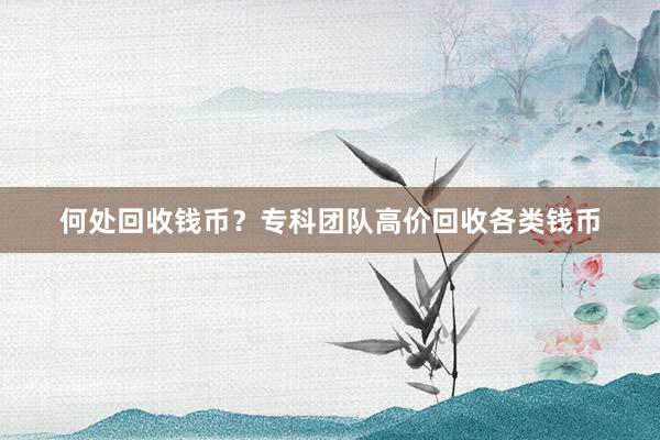 何处回收钱币？专科团队高价回收各类钱币